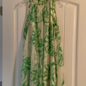 Sleeveless Chiffon dress